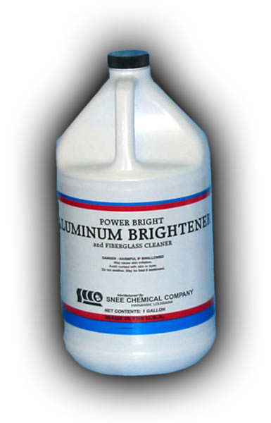 Power Bright Aluminum Brightener, case of 4 gallons (image for) Power Bright Aluminum Brightener, case of 4 gallons